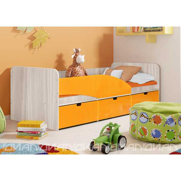 Модульная детская кровать Бриз «МДФ» Кровать - 3 