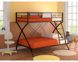 На фото Двухъярусная кровать Виньола (фабрика "Формула мебели")