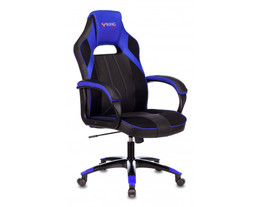 На фото Кресло игровое Zombie VIKING 2 AERO черный/синий