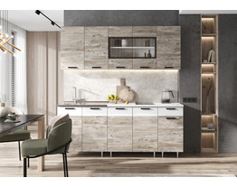 На фото ЛДСП Кухня Гранд