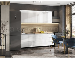 На фото ЛДСП Кухня Челси