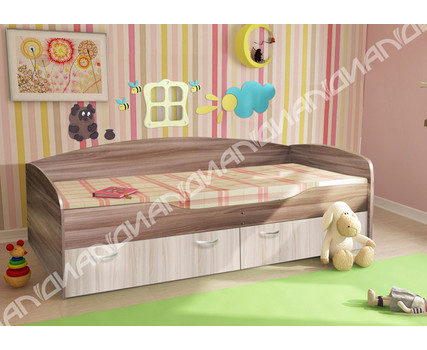Модульная детская кровать Бриз «ЛДСП» Кровать - 2