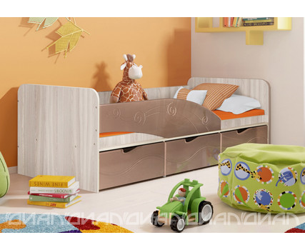 Модульная детская кровать Бриз «МДФ» Кровать - 3 