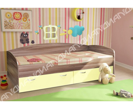 Модульная детская кровать Бриз «ЛДСП» Кровать - 2