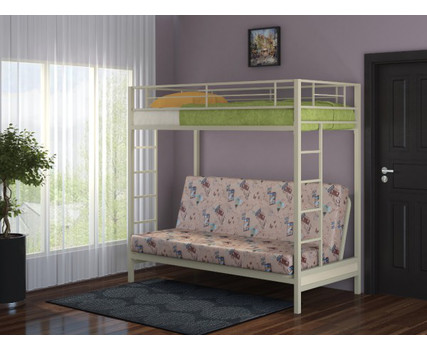 Двухъярусная кровать с диваном Мадлен (фабрика Формула мебели)