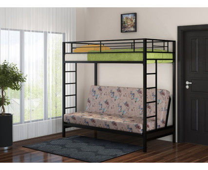 Двухъярусная кровать с диваном Мадлен (фабрика Формула мебели)