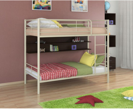 На фото Двухъярусная кровать Севилья - 3 П (фабрика Формула мебели)