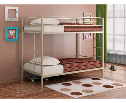На фото Двухъярусная кровать Севилья (фабрика Формула мебели)