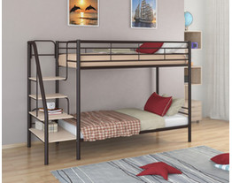 На фото Двухъярусная кровать Толедо (фабрика "Формула мебели")