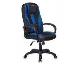 На фото Кресло игровое Zombie VIKING-9 черный/синий