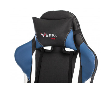 Кресло игровое Zombie VIKING TANK черный/синий/белый