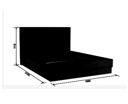 Кровать с подъемным механизмом Николь 160х200 см, фабрика Мебельсон
